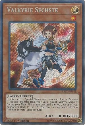 Valkyrie Sechste [SAST-EN088] Secret Rare - Yu-Gi-Oh! - Card Brawlers | Quebec | Canada |