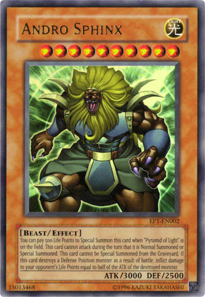 Andro Sphinx [EP1-EN002] Ultra Rare - Yu-Gi-Oh! - Card Brawlers | Quebec | Canada |