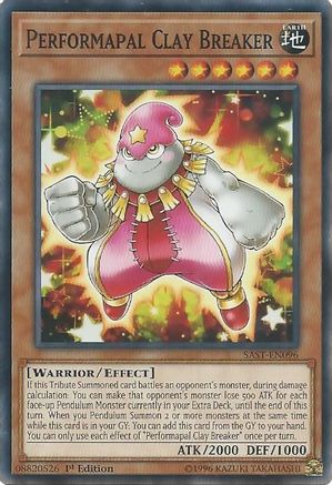Performapal Clay Breaker [SAST-EN096] Common - Yu-Gi-Oh! - Card Brawlers | Quebec | Canada |