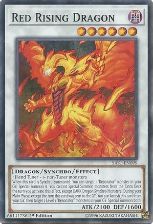 Red Rising Dragon [SAST-EN099] Common - Yu-Gi-Oh! - Card Brawlers | Quebec | Canada |