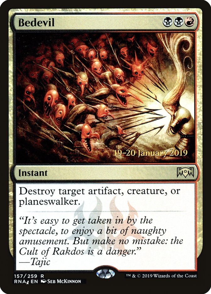 Bedevil [Ravnica Allegiance Prerelease Promos] - Magic: The Gathering - Card Brawlers | Quebec | Canada |