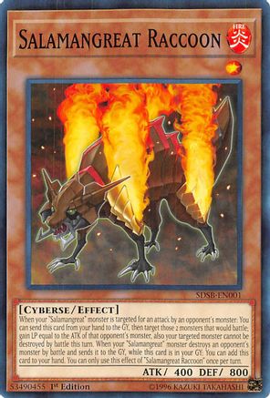 Salamangreat Raccoon [SDSB-EN001] Common - Yu-Gi-Oh! - Card Brawlers | Quebec | Canada |