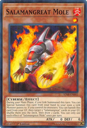 Salamangreat Mole [SDSB-EN002] Common - Yu-Gi-Oh! - Card Brawlers | Quebec | Canada |
