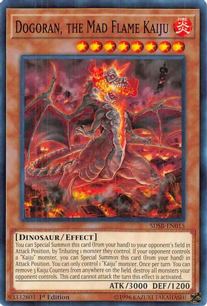 Dogoran, the Mad Flame Kaiju [SDSB-EN015] Common - Yu-Gi-Oh! - Card Brawlers | Quebec | Canada |