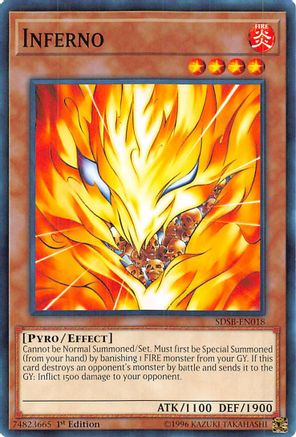 Inferno [SDSB-EN018] Common - Yu-Gi-Oh! - Card Brawlers | Quebec | Canada |