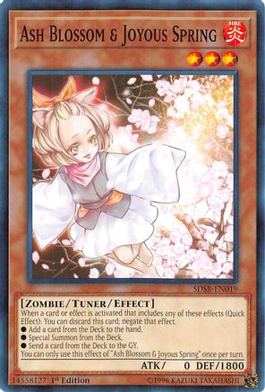 Ash Blossom & Joyous Spring [SDSB-EN019] Common - Yu-Gi-Oh! - Card Brawlers | Quebec | Canada |