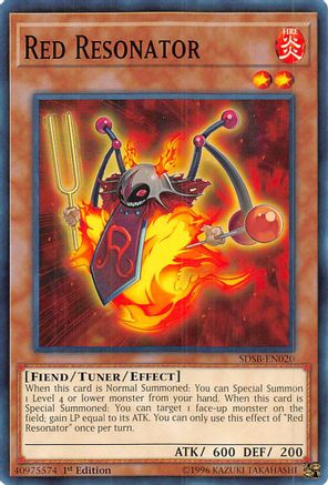 Red Resonator [SDSB-EN020] Common - Yu-Gi-Oh! - Card Brawlers | Quebec | Canada |