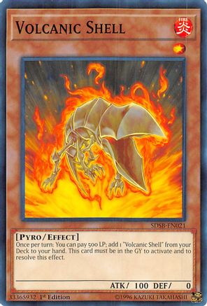 Volcanic Shell [SDSB-EN021] Common - Yu-Gi-Oh! - Card Brawlers | Quebec | Canada |