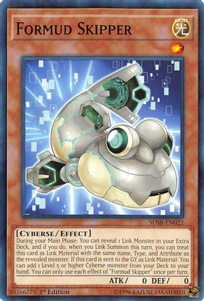 Formud Skipper [SDSB-EN022] Common - Yu-Gi-Oh! - Card Brawlers | Quebec | Canada |