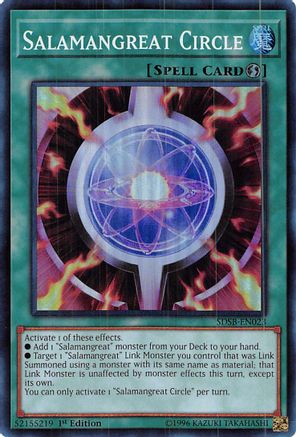 Salamangreat Circle [SDSB-EN023] Super Rare - Yu-Gi-Oh! - Card Brawlers | Quebec | Canada |