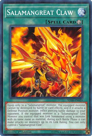 Salamangreat Claw [SDSB-EN024] Common - Yu-Gi-Oh! - Card Brawlers | Quebec | Canada |