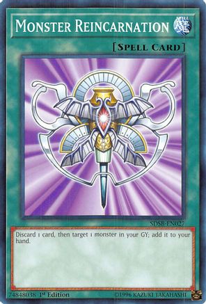 Monster Reincarnation [SDSB-EN027] Common - Yu-Gi-Oh! - Card Brawlers | Quebec | Canada |