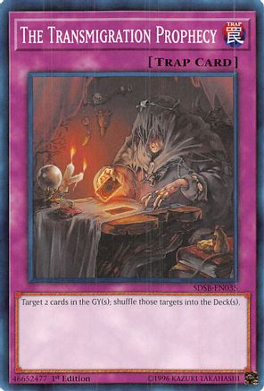 The Transmigration Prophecy [SDSB-EN035] Common - Yu-Gi-Oh! - Card Brawlers | Quebec | Canada |