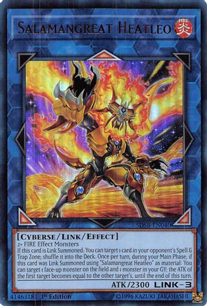 Salamangreat Heatleo [SDSB-EN040] Ultra Rare - Yu-Gi-Oh! - Card Brawlers | Quebec | Canada |