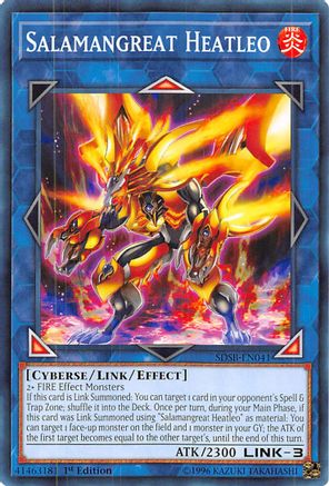 Salamangreat Heatleo [SDSB-EN041] Common - Yu-Gi-Oh! - Card Brawlers | Quebec | Canada |
