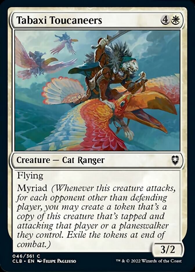 Tabaxi Toucaneers [Commander Legends: Battle for Baldur's Gate] - Magic: The Gathering - Card Brawlers | Quebec | Canada |