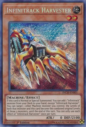 Infinitrack Harvester [INCH-EN001] Secret Rare - Yu-Gi-Oh! - Card Brawlers | Quebec | Canada |