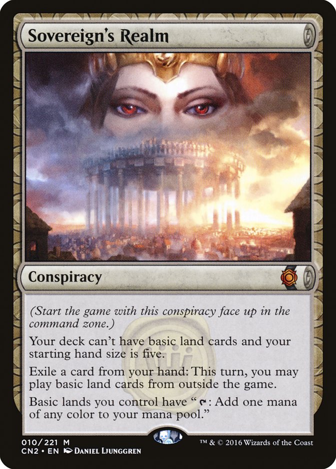 Sovereign's Realm [Conspiracy: Take the Crown] - Magic: The Gathering - Card Brawlers | Quebec | Canada |