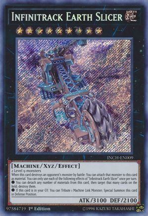 Infinitrack Earth Slicer [INCH-EN009] Secret Rare - Yu-Gi-Oh! - Card Brawlers | Quebec | Canada |