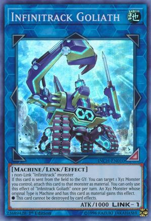 Infinitrack Goliath [INCH-EN010] Super Rare - Yu-Gi-Oh! - Card Brawlers | Quebec | Canada |