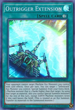 Outrigger Extension [INCH-EN012] Super Rare - Yu-Gi-Oh! - Card Brawlers | Quebec | Canada |