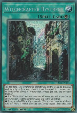 Witchcrafter Bystreet [INCH-EN024] Secret Rare - Yu-Gi-Oh! - Card Brawlers | Quebec | Canada |