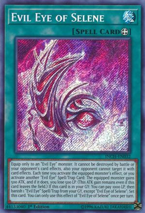 Evil Eye of Selene [INCH-EN032] Secret Rare - Yu-Gi-Oh! - Card Brawlers | Quebec | Canada |