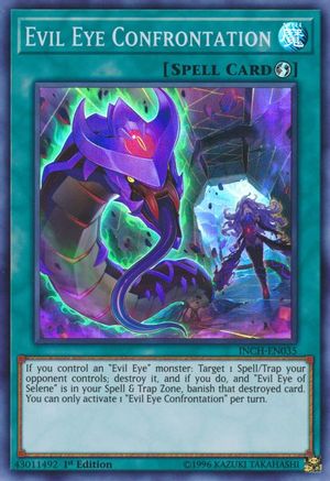 Evil Eye Confrontation [INCH-EN035] Super Rare - Yu-Gi-Oh! - Card Brawlers | Quebec | Canada |