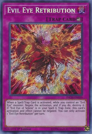 Evil Eye Retribution [INCH-EN039] Secret Rare - Yu-Gi-Oh! - Card Brawlers | Quebec | Canada |