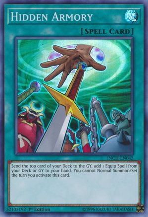 Hidden Armory [INCH-EN042] Super Rare - Yu-Gi-Oh! - Card Brawlers | Quebec | Canada |