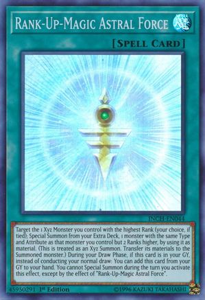 Rank-Up-Magic Astral Force [INCH-EN044] Super Rare - Yu-Gi-Oh! - Card Brawlers | Quebec | Canada |