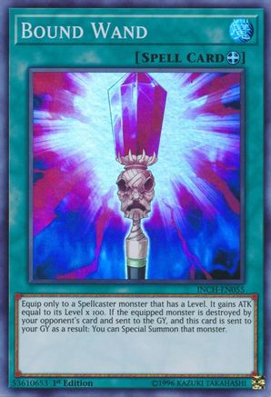 Bound Wand [INCH-EN055] Super Rare - Yu-Gi-Oh! - Card Brawlers | Quebec | Canada |
