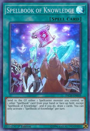 Spellbook of Knowledge [INCH-EN059] Super Rare - Yu-Gi-Oh! - Card Brawlers | Quebec | Canada |