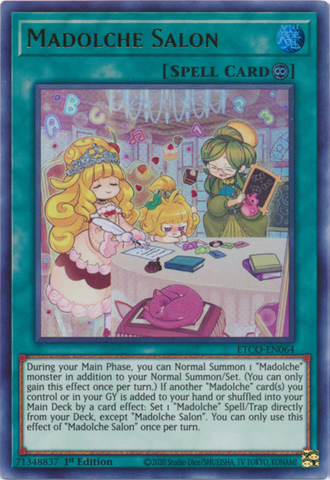 Madolche Salon [ETCO-EN064] Ultra Rare - Yu-Gi-Oh! - Card Brawlers | Quebec | Canada |