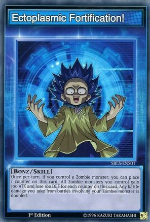 Ectoplasmic Fortification! [SBLS-ENS01] Super Rare - Yu-Gi-Oh! - Card Brawlers | Quebec | Canada |