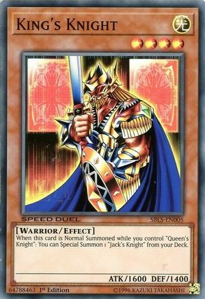 King's Knight [SBLS-EN005] Super Rare - Yu-Gi-Oh! - Card Brawlers | Quebec | Canada |