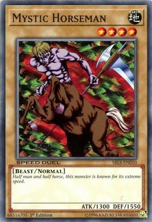 Mystic Horseman [SBLS-EN010] Common - Yu-Gi-Oh! - Card Brawlers | Quebec | Canada |