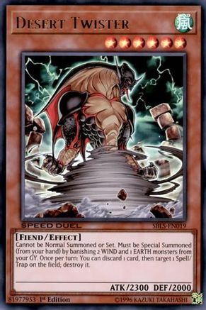 Desert Twister [SBLS-EN019] Ultra Rare - Yu-Gi-Oh! - Card Brawlers | Quebec | Canada |