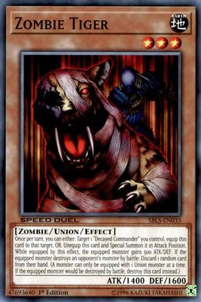 Zombie Tiger [SBLS-EN033] Common - Yu-Gi-Oh! - Card Brawlers | Quebec | Canada |
