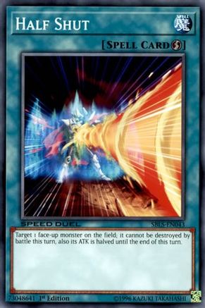 Half Shut [SBLS-EN043] Common - Yu-Gi-Oh! - Card Brawlers | Quebec | Canada |