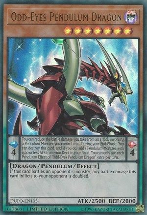 Odd-Eyes Pendulum Dragon [DUPO-EN105] Ultra Rare - Yu-Gi-Oh! - Card Brawlers | Quebec | Canada |