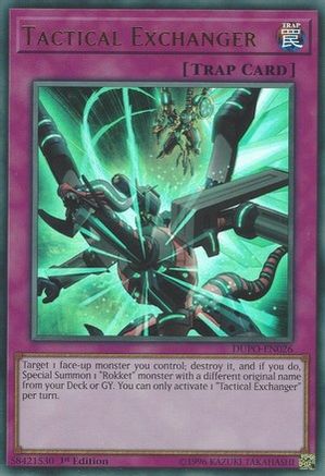 Tactical Exchanger [DUPO-EN026] Ultra Rare - Yu-Gi-Oh! - Card Brawlers | Quebec | Canada |
