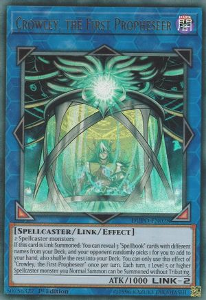 Crowley, the First Propheseer [DUPO-EN028] Ultra Rare - Yu-Gi-Oh! - Card Brawlers | Quebec | Canada |