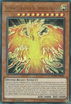 The Winged Dragon of Ra - Immortal Phoenix [DUPO-EN046] Ultra Rare - Yu-Gi-Oh! - Card Brawlers | Quebec | Canada |