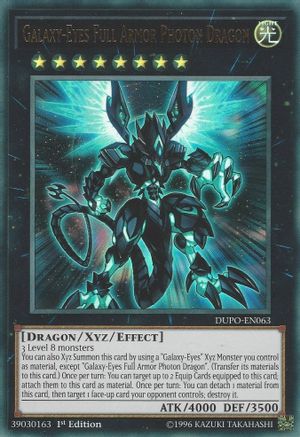 Galaxy-Eyes Full Armor Photon Dragon [DUPO-EN063] Ultra Rare - Yu-Gi-Oh! - Card Brawlers | Quebec | Canada |