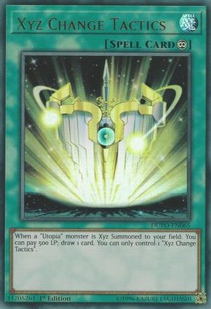 Xyz Change Tactics [DUPO-EN065] Ultra Rare - Yu-Gi-Oh! - Card Brawlers | Quebec | Canada |