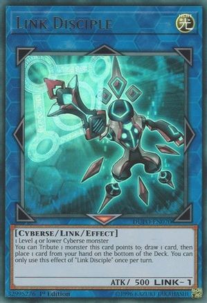 Link Disciple [DUPO-EN070] Ultra Rare - Yu-Gi-Oh! - Card Brawlers | Quebec | Canada |
