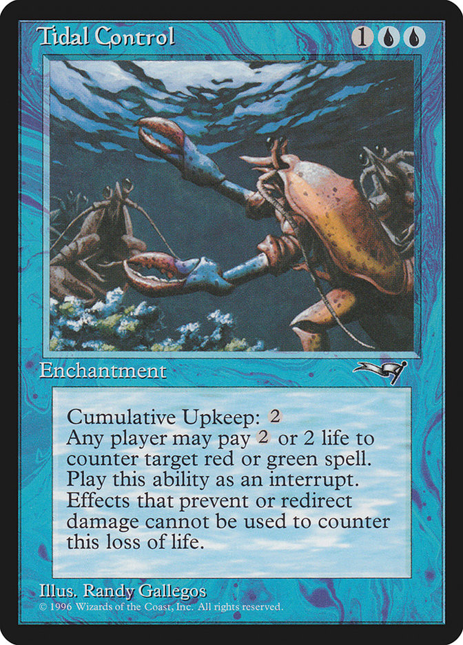 Tidal Control [Alliances] - Magic: The Gathering - Card Brawlers | Quebec | Canada |
