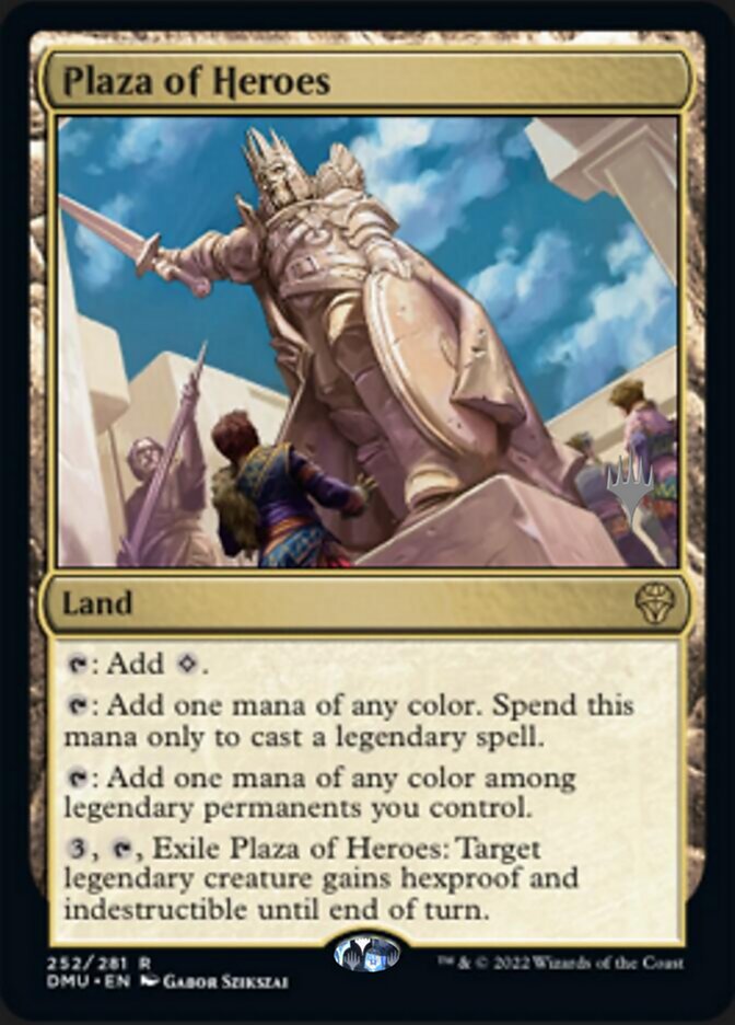Plaza of Heroes (Promo Pack) [Dominaria United Promos] - Magic: The Gathering - Card Brawlers | Quebec | Canada |