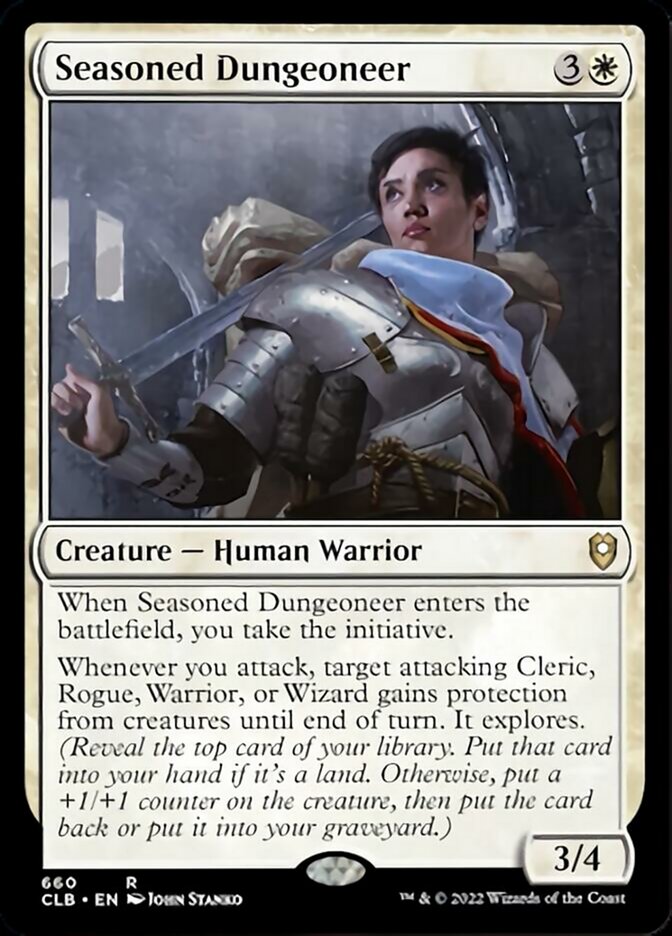 Seasoned Dungeoneer [Commander Legends: Battle for Baldur's Gate] - Magic: The Gathering - Card Brawlers | Quebec | Canada |
